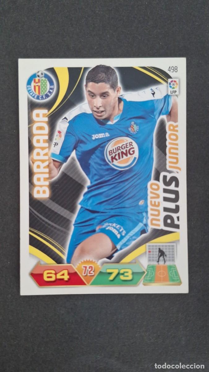 Cromos de F&uacute;tbol: L2 BARRADA GETAFE C. F. 498 NUEVO PLUS JUNIOR PANINI ADRENALYN XL LIGA 2011/2012 11 12
