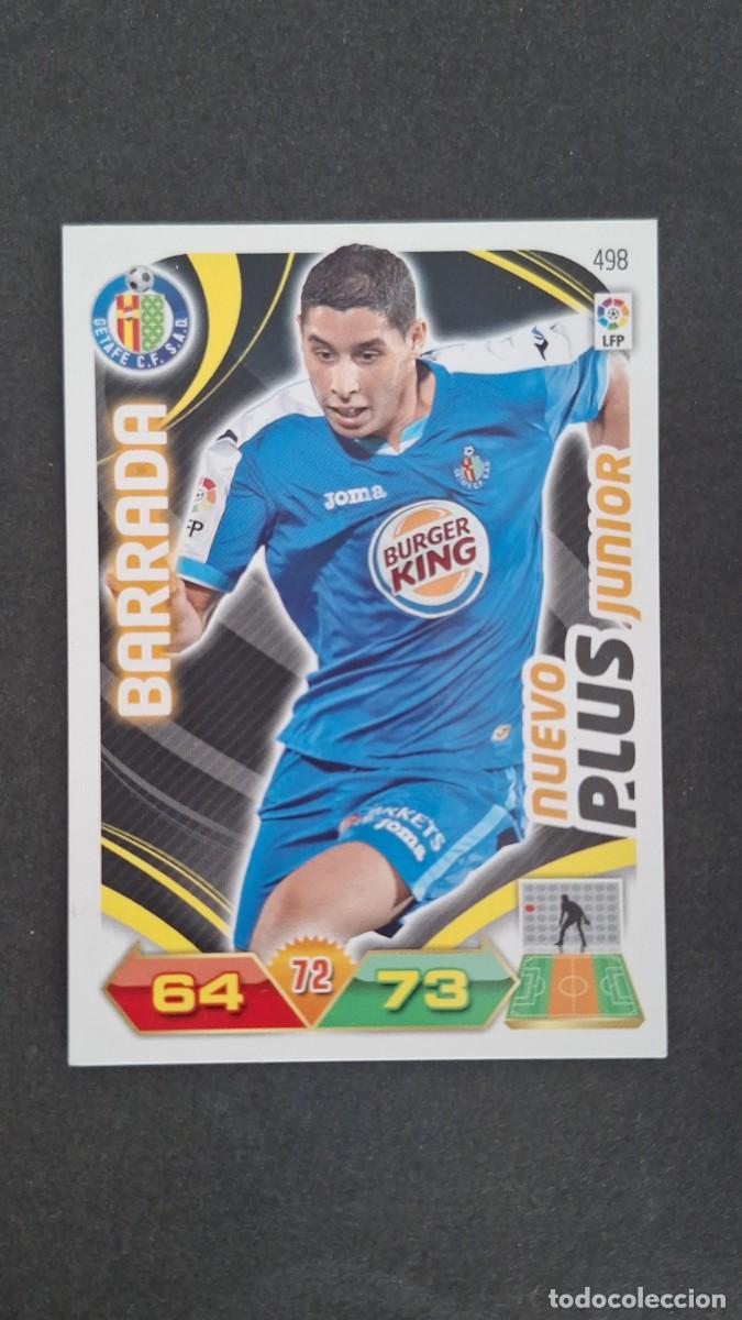 Cromos de F&uacute;tbol: L2 BARRADA GETAFE C. F. 498 NUEVO PLUS JUNIOR PANINI ADRENALYN XL LIGA 2011/2012 11 12