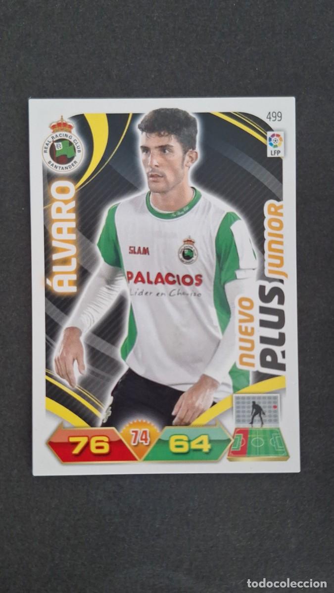 Cromos de F&uacute;tbol: L2 ALVARO RACING DE SANTANDER 499 NUEVO PLUS JUNIOR PANINI ADRENALYN XL LIGA 2011/2012 11 12