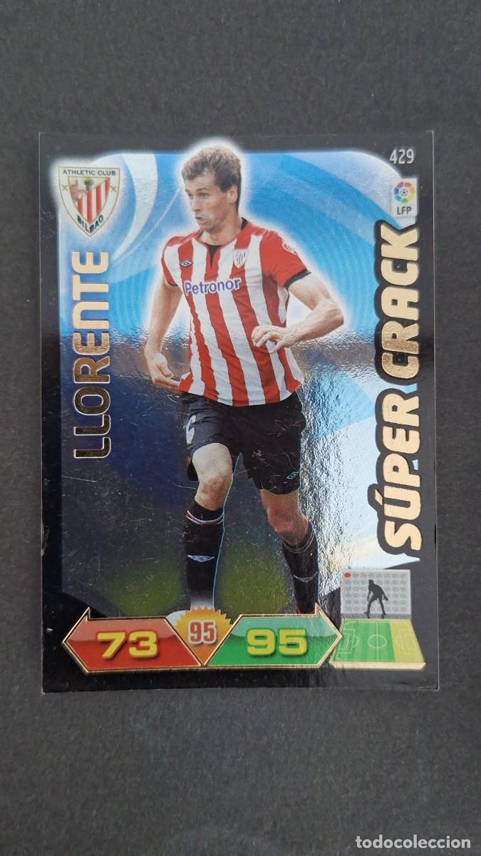 Cromos de F&uacute;tbol: L2 LLORENTE ATHLETIC CLUB DE BILBAO 429 SUPER CRACK PANINI ADRENALYN XL LIGA 2011/2012 11 12