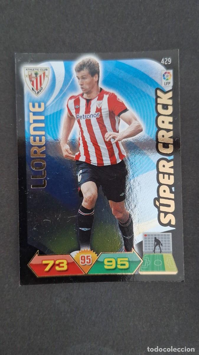 Cromos de F&uacute;tbol: L2 LLORENTE ATHLETIC CLUB DE BILBAO 429 SUPER CRACK PANINI ADRENALYN XL LIGA 2011/2012 11 12