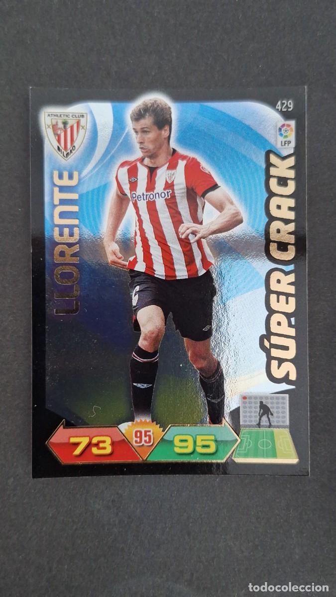 Cromos de F&uacute;tbol: L2 LLORENTE ATHLETIC CLUB DE BILBAO 429 SUPER CRACK PANINI ADRENALYN XL LIGA 2011/2012 11 12