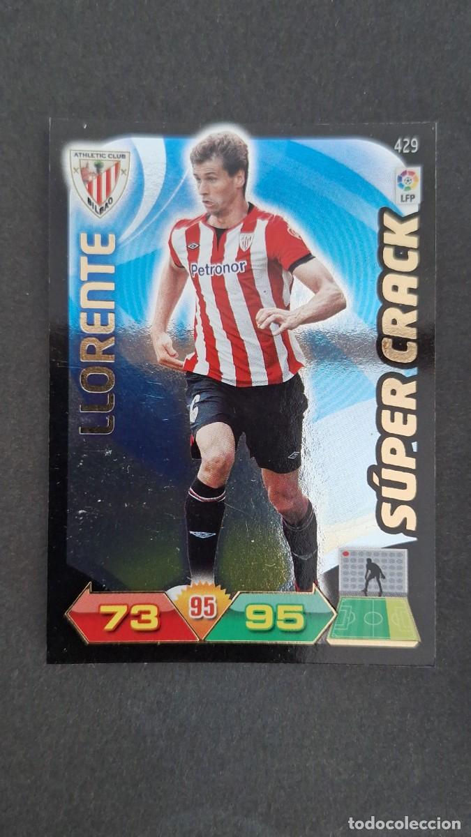 Cromos de F&uacute;tbol: L2 LLORENTE ATHLETIC CLUB DE BILBAO 429 SUPER CRACK PANINI ADRENALYN XL LIGA 2011/2012 11 12