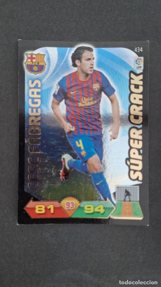 Figurine di Calcio: L2 CESC FABREGAS F. C. BARCELONA 434 SUPER CRACK PANINI ADRENALYN XL LIGA 2011/2012 11 12