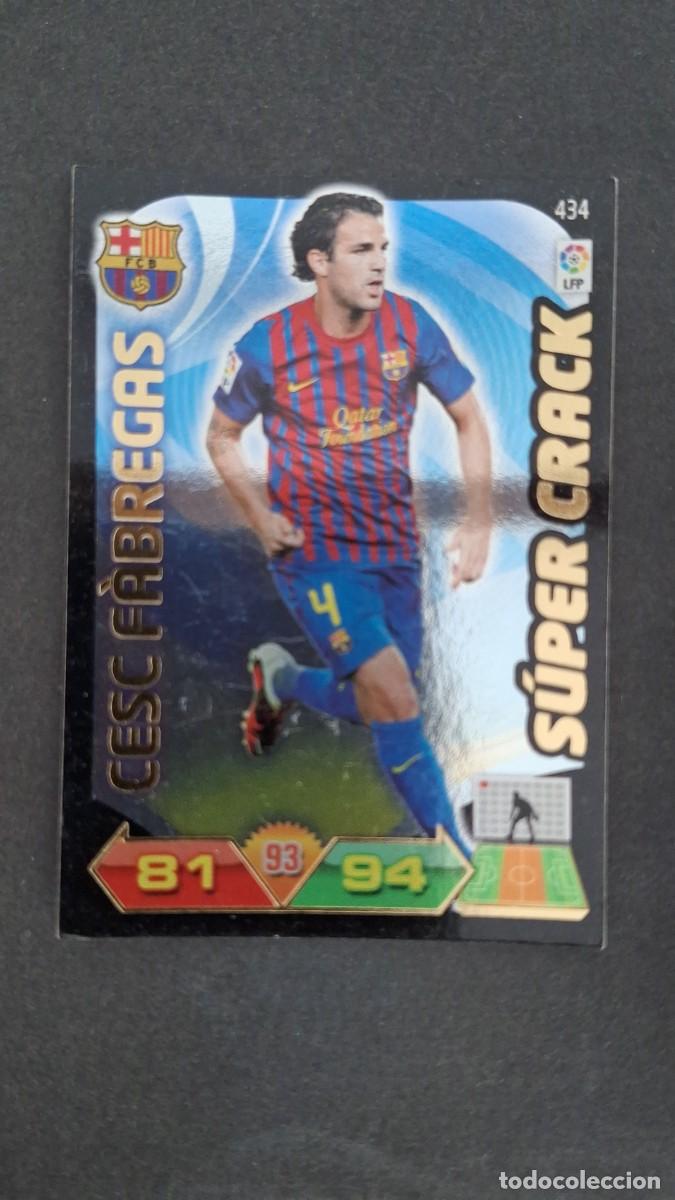 Figurine di Calcio: L2 CESC FABREGAS F. C. BARCELONA 434 SUPER CRACK PANINI ADRENALYN XL LIGA 2011/2012 11 12