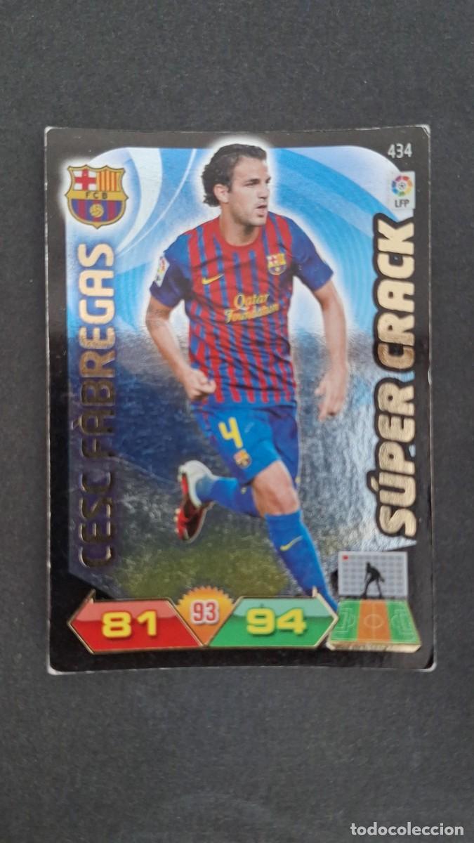 Figurine di Calcio: L2 CESC FABREGAS F. C. BARCELONA 434 SUPER CRACK PANINI ADRENALYN XL LIGA 2011/2012 11 12