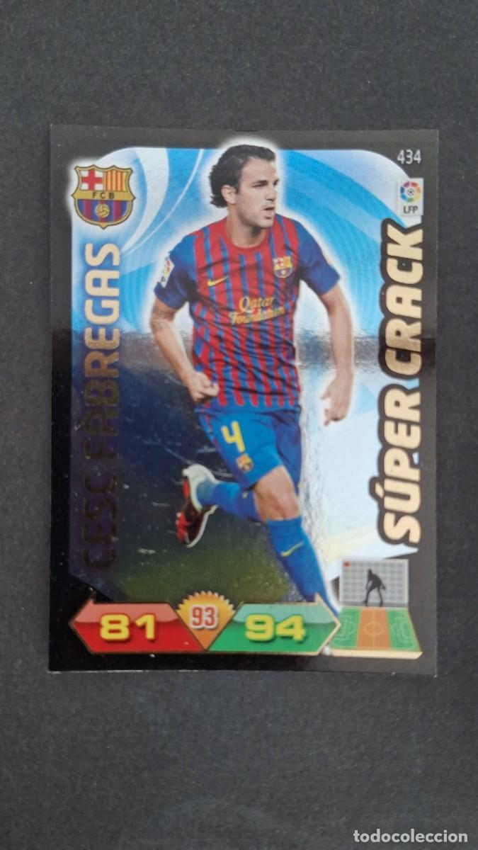 Figurine di Calcio: L2 CESC FABREGAS F. C. BARCELONA 434 SUPER CRACK PANINI ADRENALYN XL LIGA 2011/2012 11 12