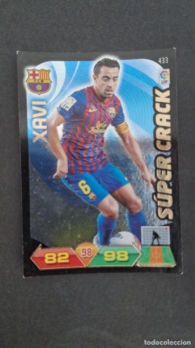 Figurine di Calcio: L2 XAVI F. C. BARCELONA 433 SUPER CRACK PANINI ADRENALYN XL LIGA 2011/2012 11 12