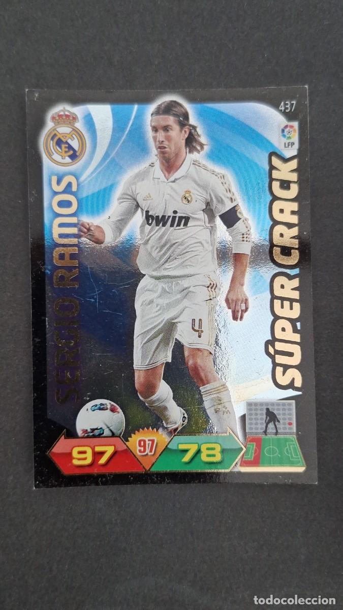 Football Stickers: L2 SERGIO RAMOS REAL MADRID 437 SUPER CRACK PANINI ADRENALYN XL LIGA 2011/2012 11 12