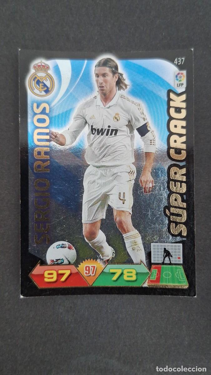 Football Stickers: L2 SERGIO RAMOS REAL MADRID 437 SUPER CRACK PANINI ADRENALYN XL LIGA 2011/2012 11 12
