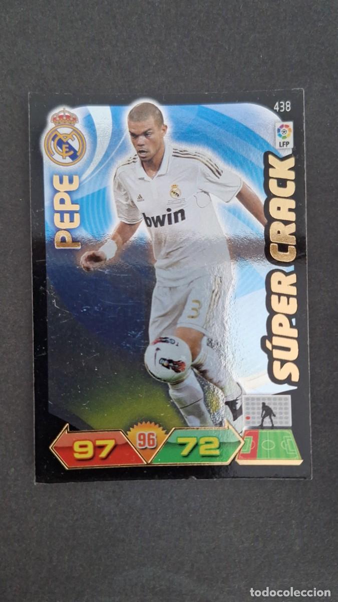 Football Stickers: L2 PEPE REAL MADRID 438 SUPER CRACK PANINI ADRENALYN XL LIGA 2011/2012 11 12