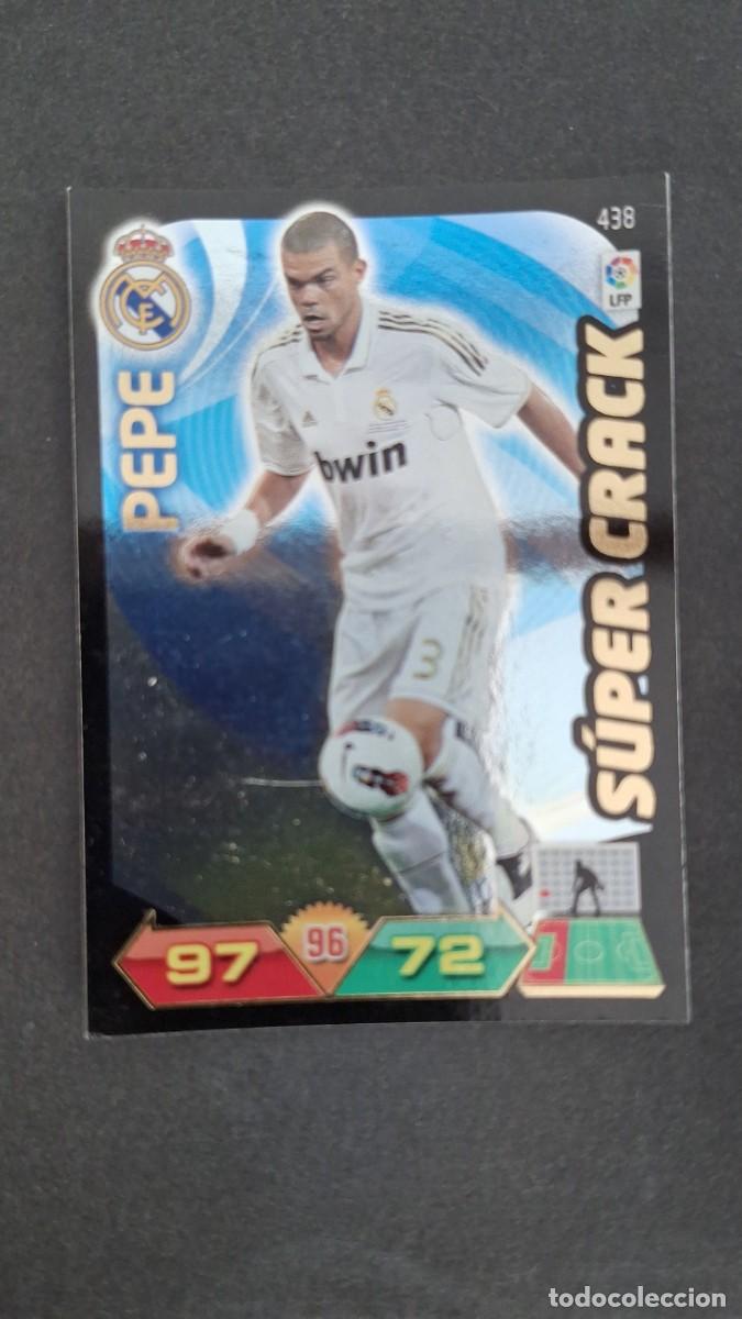 Cromos de F&uacute;tbol: L2 PEPE REAL MADRID 438 SUPER CRACK PANINI ADRENALYN XL LIGA 2011/2012 11 12