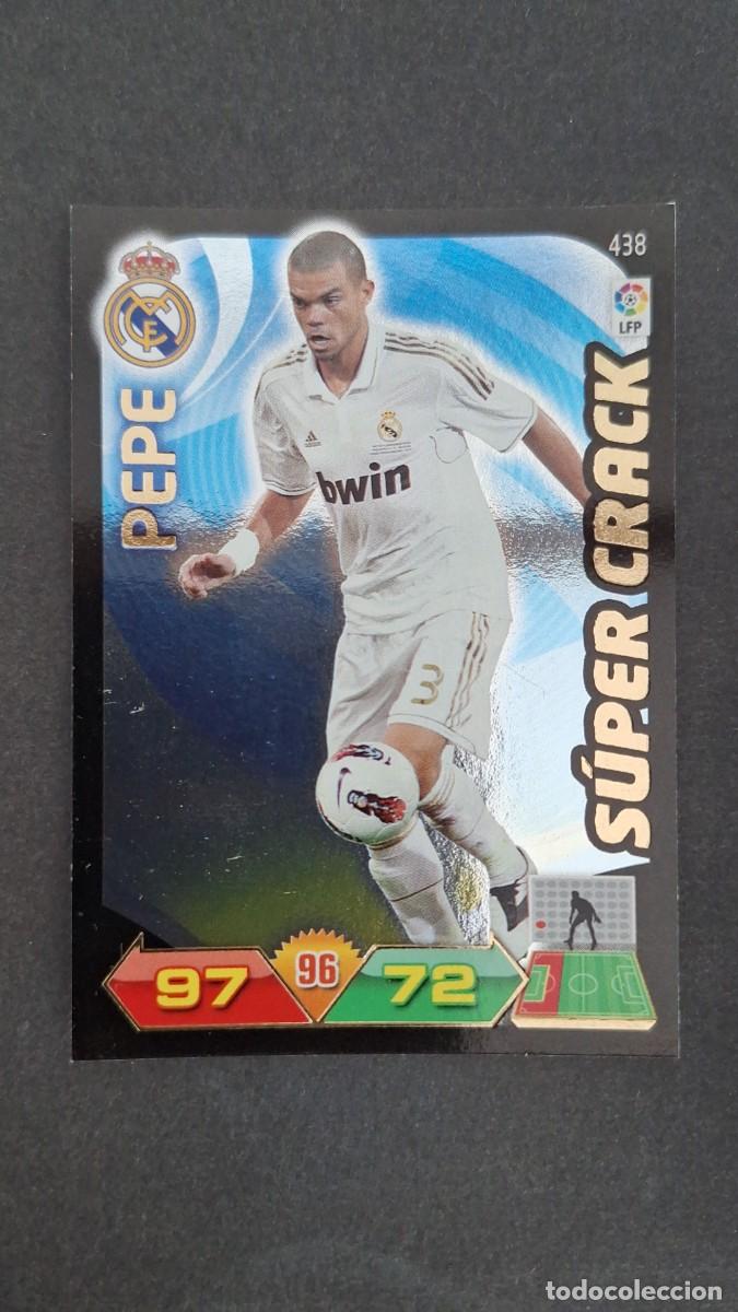 Cromos de F&uacute;tbol: L2 PEPE REAL MADRID 438 SUPER CRACK PANINI ADRENALYN XL LIGA 2011/2012 11 12