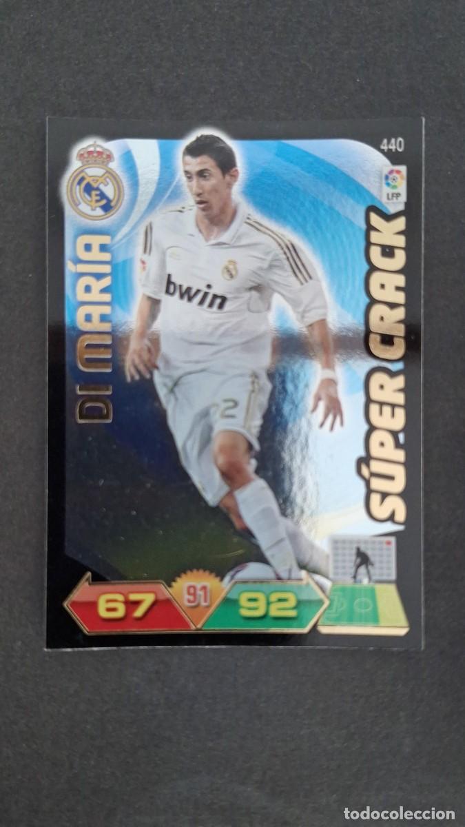 Cromos de F&uacute;tbol: L2 DI MARIA REAL MADRID 440 SUPER CRACK PANINI ADRENALYN XL LIGA 2011/2012 11 12