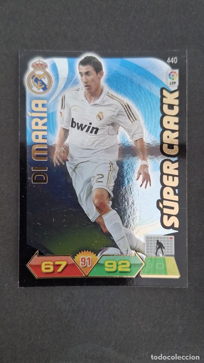 Cromos de F&uacute;tbol: L2 DI MARIA REAL MADRID 440 SUPER CRACK PANINI ADRENALYN XL LIGA 2011/2012 11 12