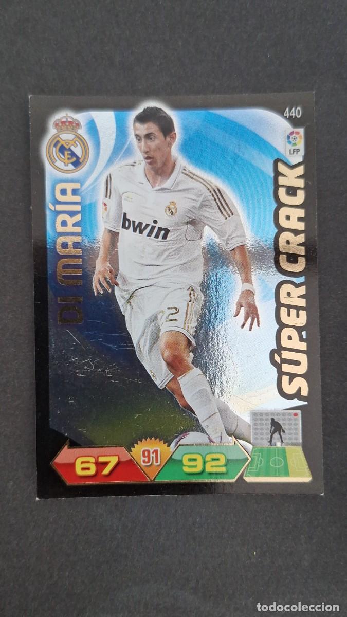 Cromos de F&uacute;tbol: L2 DI MARIA REAL MADRID 440 SUPER CRACK PANINI ADRENALYN XL LIGA 2011/2012 11 12
