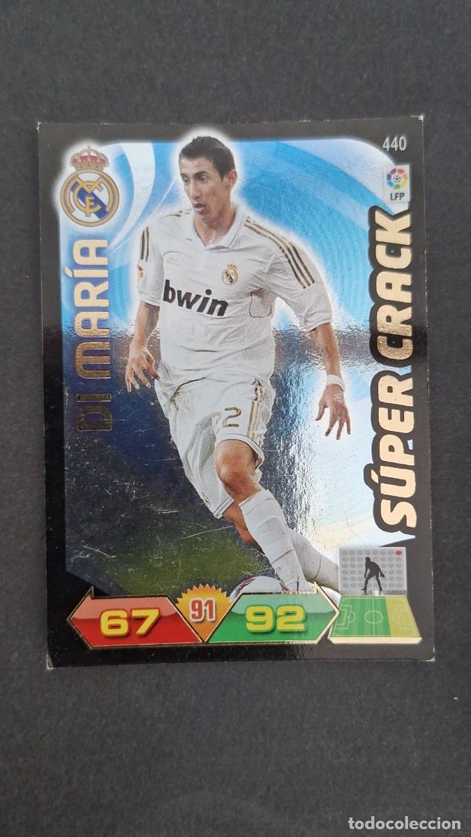 Cromos de F&uacute;tbol: L2 DI MARIA REAL MADRID 440 SUPER CRACK PANINI ADRENALYN XL LIGA 2011/2012 11 12