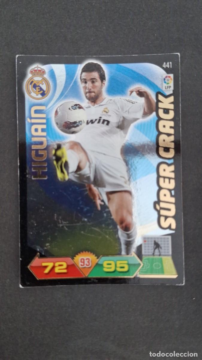 Cromos de F&uacute;tbol: L2 HIGUAIN REAL MADRID 441 SUPER CRACK PANINI ADRENALYN XL LIGA 2011/2012 11 12