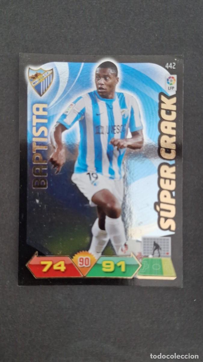 Football Stickers: L2 BAPTISTA MALAGA C. F. 442 SUPER CRACK PANINI ADRENALYN XL LIGA 2011/2012 11 12