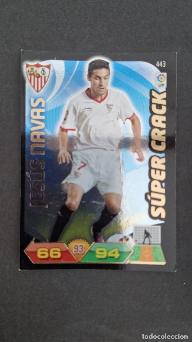 Football Stickers: L2 JESUS NAVAS SEVILLA F. C. 443 SUPER CRACK PANINI ADRENALYN XL LIGA 2011/2012 11 12