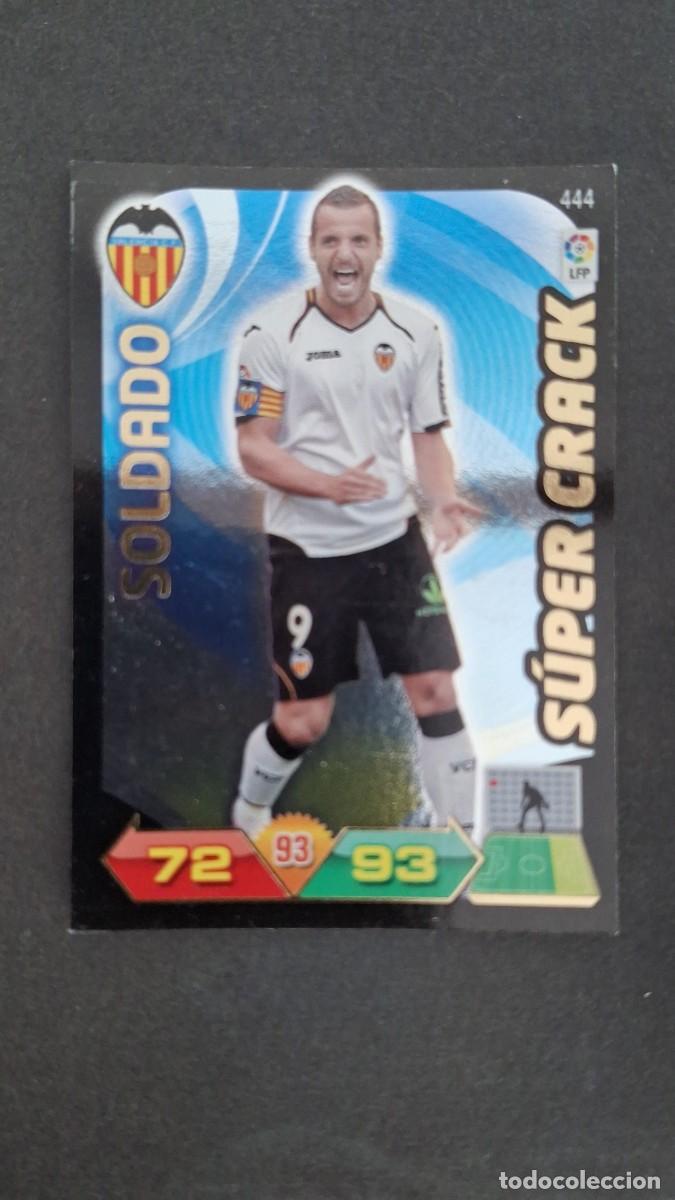 Cromos de Futebol: L2 SOLDADO VALENCIA C. F. 444 SUPER CRACK PANINI ADRENALYN XL LIGA 2011/2012 11 12