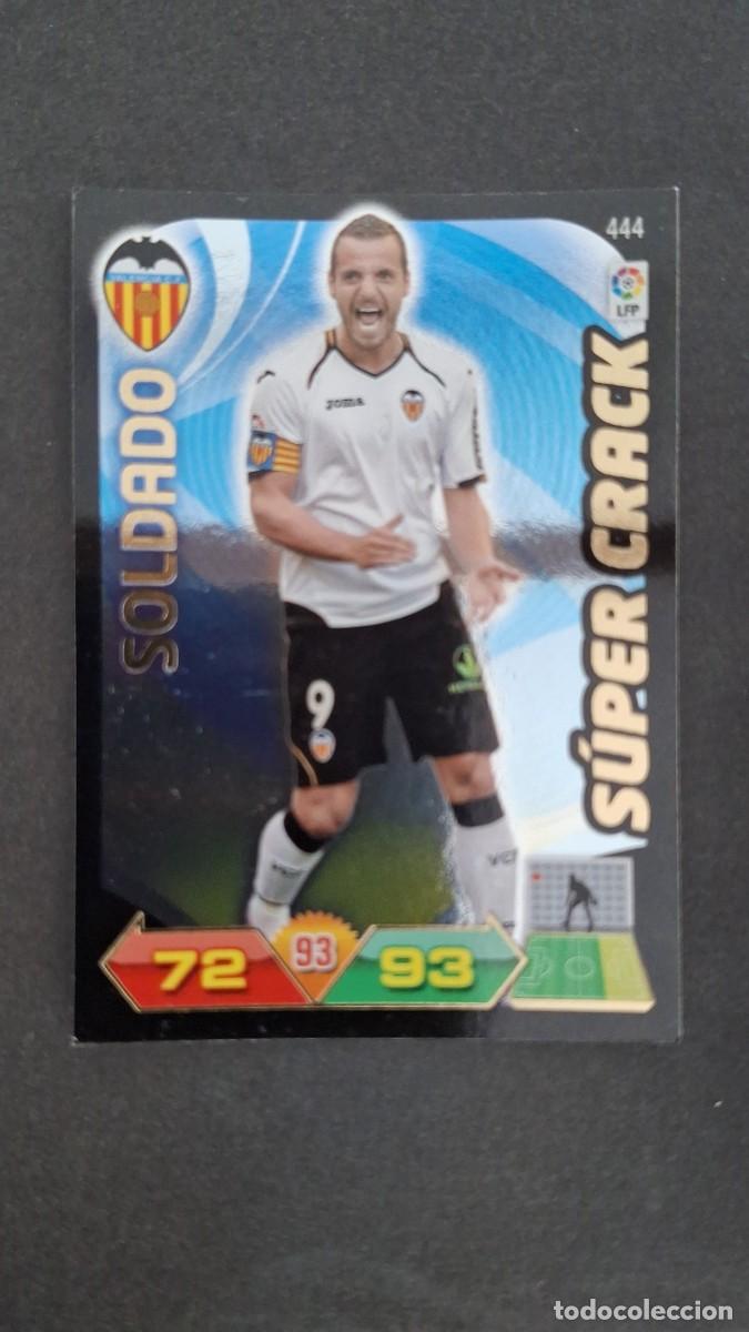 Cromos de Futebol: L2 SOLDADO VALENCIA C. F. 444 SUPER CRACK PANINI ADRENALYN XL LIGA 2011/2012 11 12