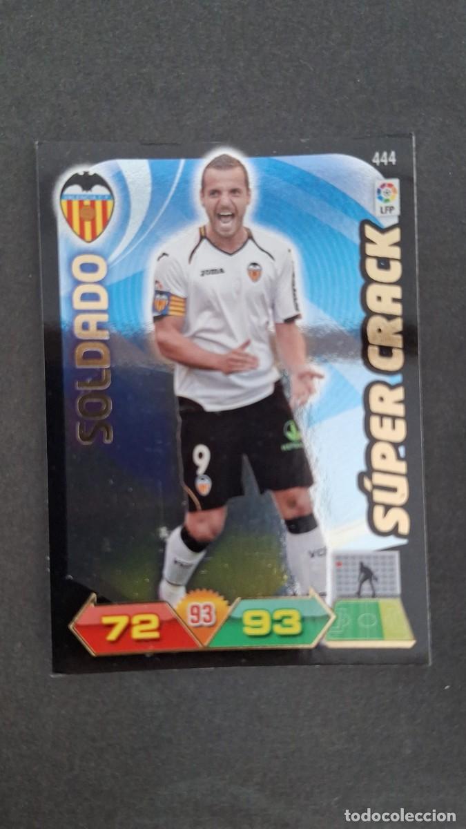 Cromos de Futebol: L2 SOLDADO VALENCIA C. F. 444 SUPER CRACK PANINI ADRENALYN XL LIGA 2011/2012 11 12
