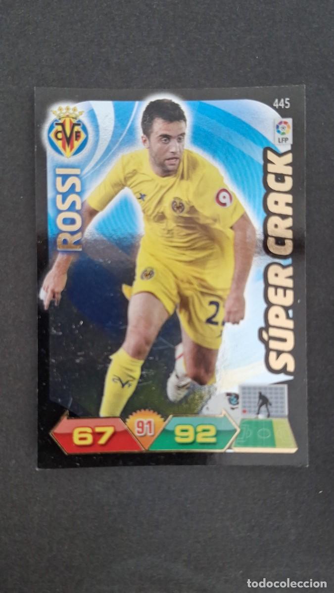 Cromos de F&uacute;tbol: L2 ROSSI VILLARREAL C. F. 445 SUPER CRACK PANINI ADRENALYN XL LIGA 2011/2012 11 12