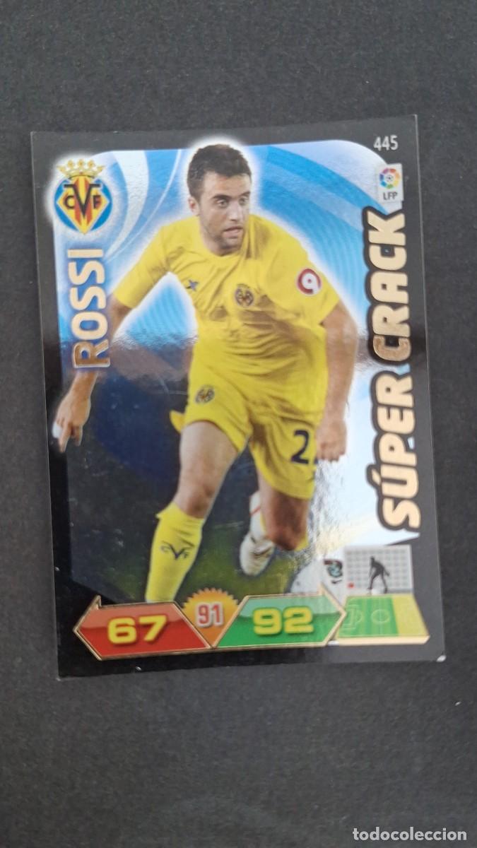 Cromos de F&uacute;tbol: L2 ROSSI VILLARREAL C. F. 445 SUPER CRACK PANINI ADRENALYN XL LIGA 2011/2012 11 12