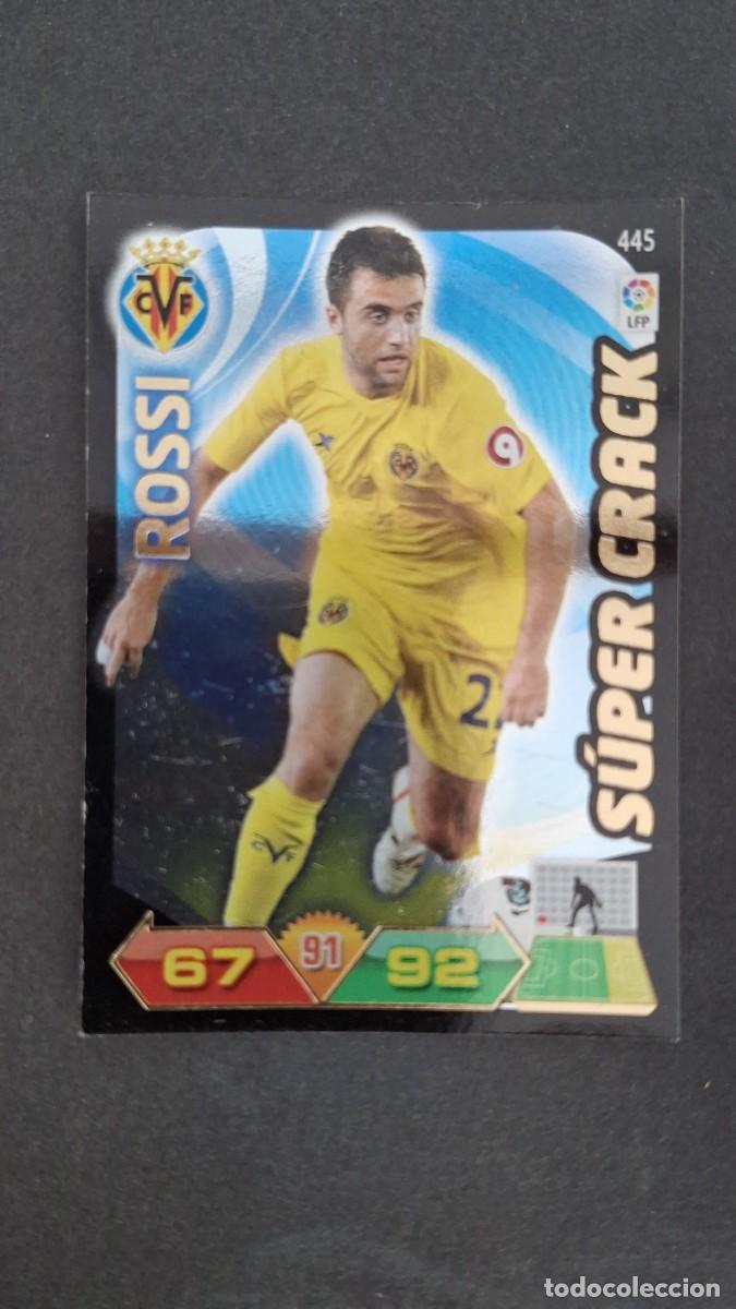 Cromos de F&uacute;tbol: L2 ROSSI VILLARREAL C. F. 445 SUPER CRACK PANINI ADRENALYN XL LIGA 2011/2012 11 12