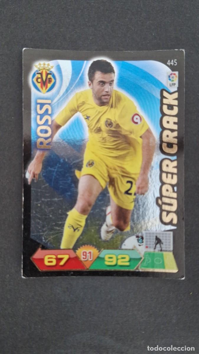 Cromos de F&uacute;tbol: L2 ROSSI VILLARREAL C. F. 445 SUPER CRACK PANINI ADRENALYN XL LIGA 2011/2012 11 12