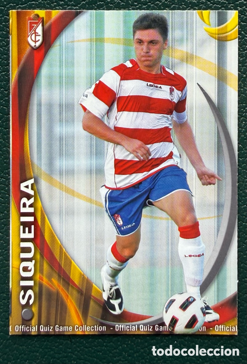 Cromos de F&uacute;tbol: 1120 SIQUEIRA GRANADA CF FICHAS ALBUM MUNDICROMO 2010 2011 10 11