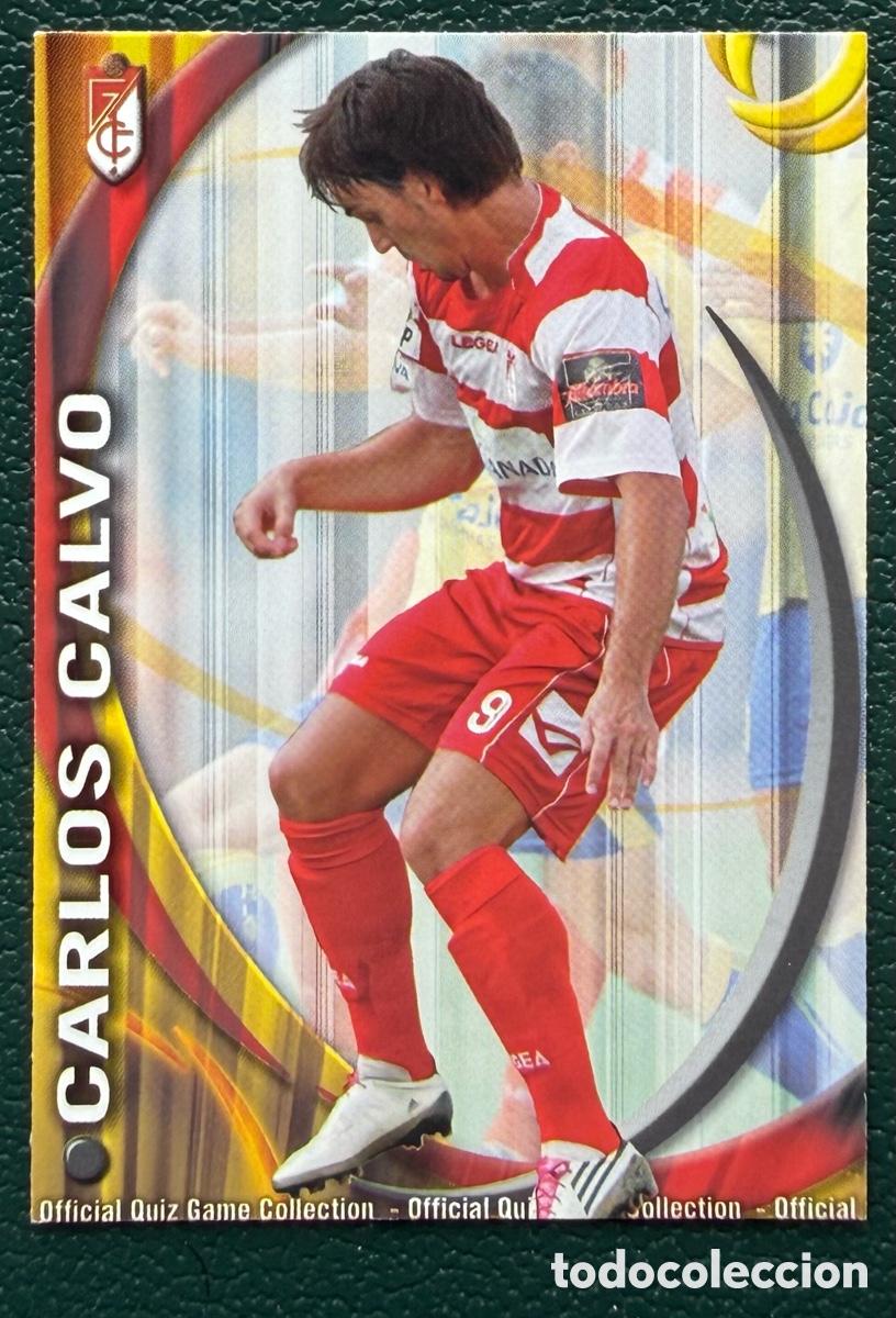 Cromos de F&uacute;tbol: 1121 CARLOS CALVO GRANADA CF FICHAS ALBUM MUNDICROMO 2010 2011 10 11