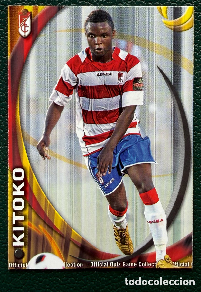 Cromos de F&uacute;tbol: 1123 KITOKO GRANADA CF FICHAS ALBUM MUNDICROMO 2010 2011 10 11