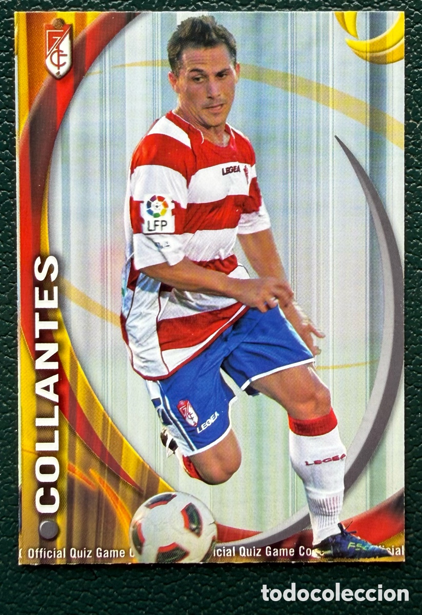 Cromos de F&uacute;tbol: 1125 COLLANTES GRANADA CF FICHAS ALBUM MUNDICROMO 2010 2011 10 11