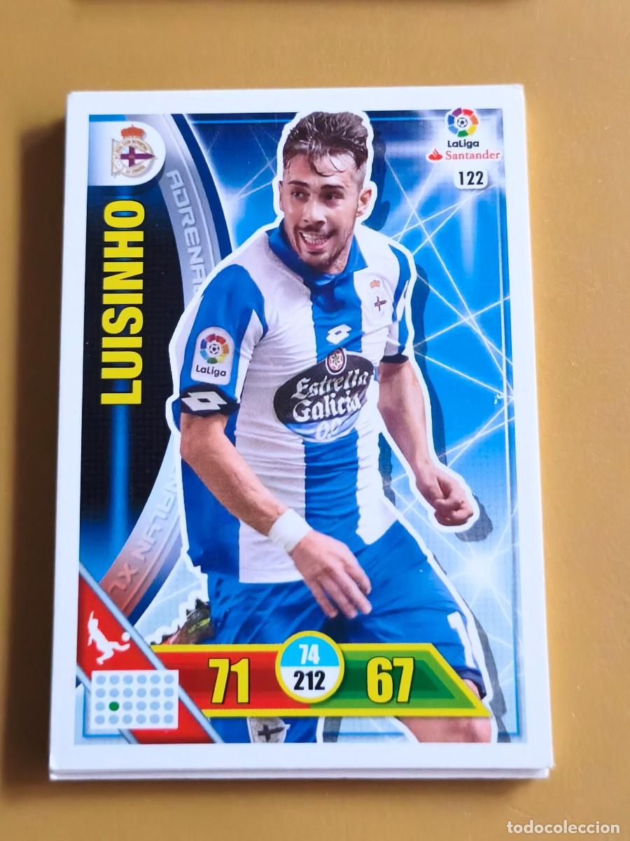 Cromos de F&uacute;tbol: luisinho, adrenalyn 2016 17