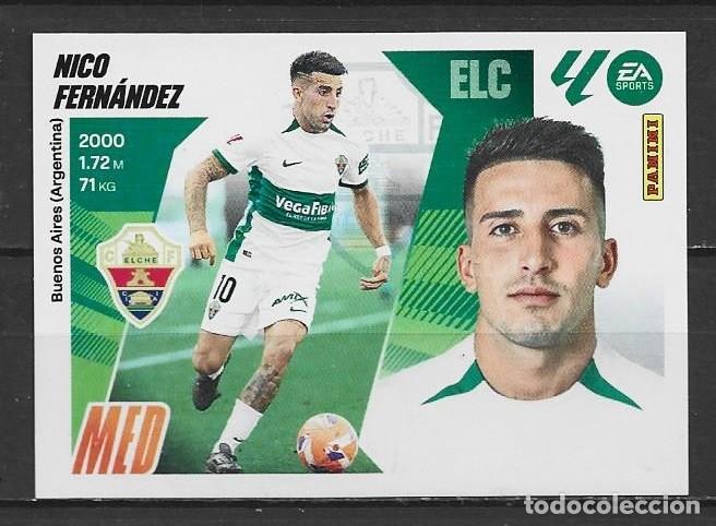 Cromos de F&uacute;tbol: Liga este 25/26 - Nico Fern&aacute;ndez - N&ordm; 14 - Elche CF