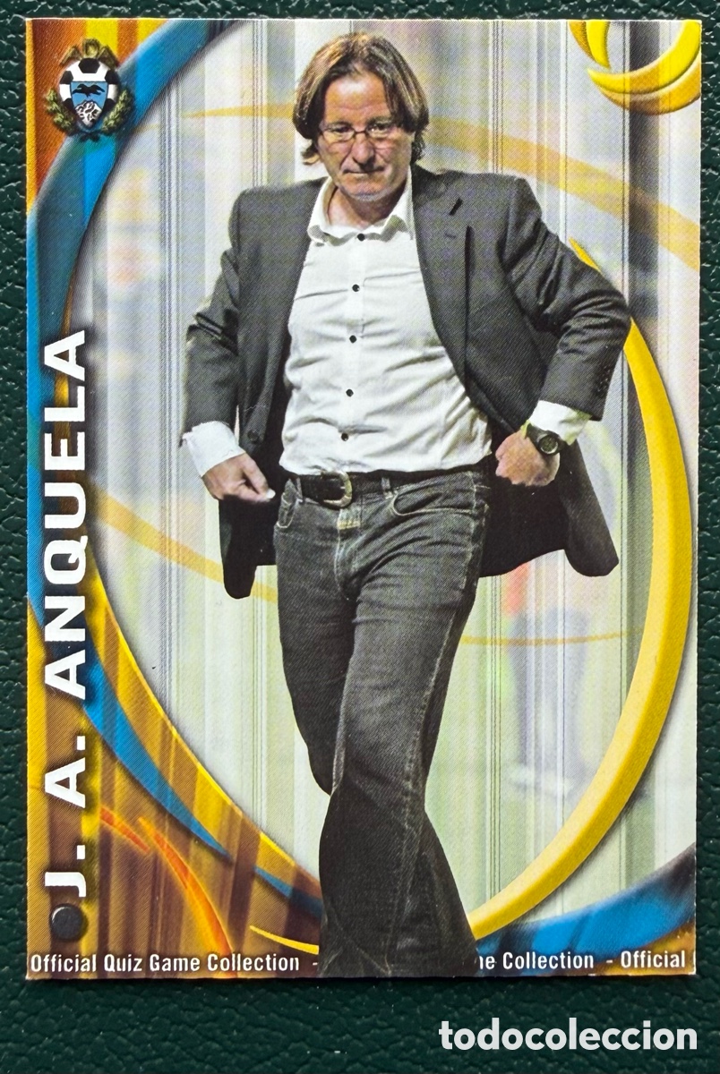 Figurine di Calcio: 1155 ANQUELA AD ALCORCON FICHAS ALBUM MUNDICROMO 2010 2011 10 11