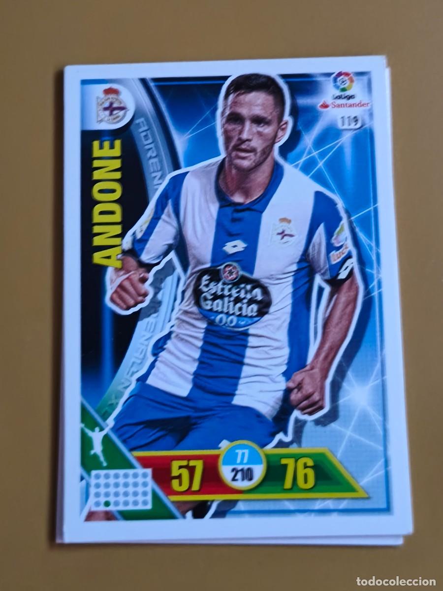 Cromos de F&uacute;tbol: andone, adrenalyn 2016 17