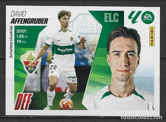 Cromos de Futebol: Liga este 25/26 - Affengruber - N&ordm; 7 - Elche CF