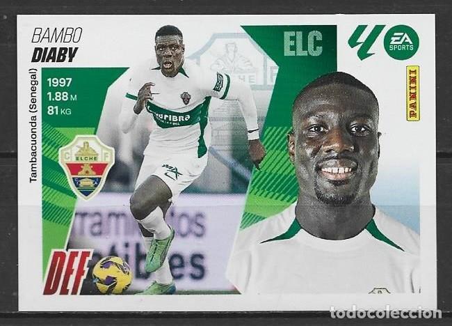 Cromos de Futebol: Liga este 25/26 - Diaby - N&ordm; 6 - Elche CF