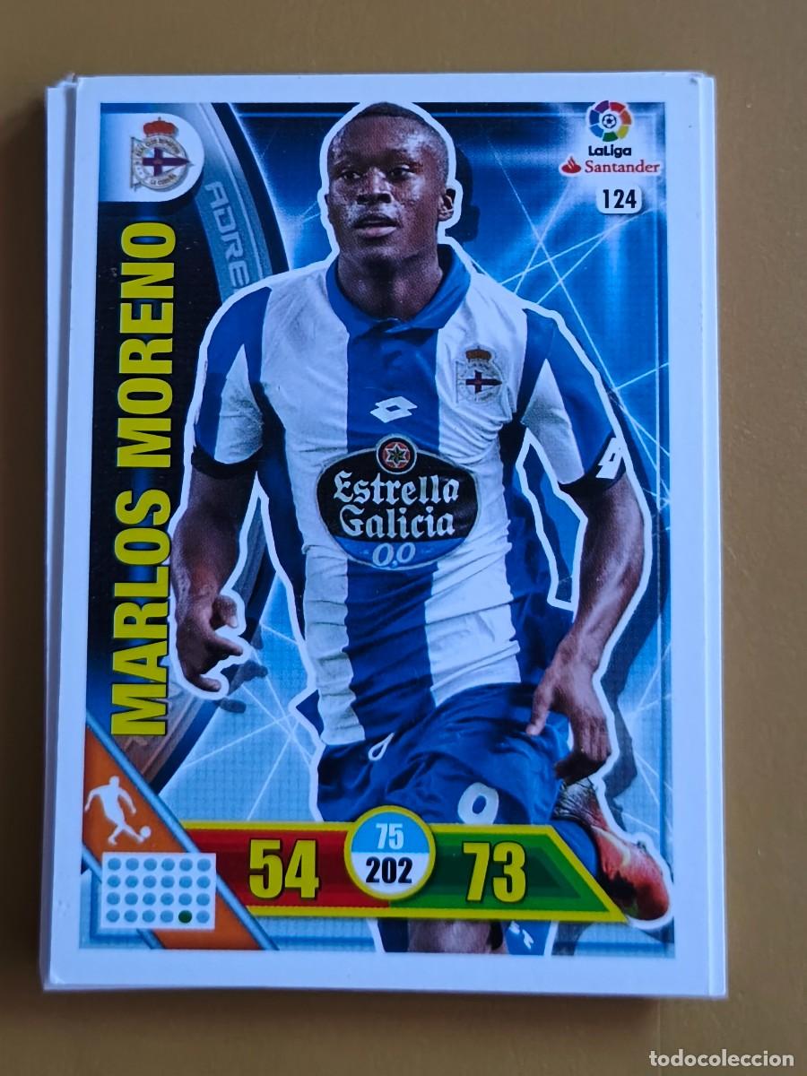 Cromos de F&uacute;tbol: marlos moreno, adrenalyn 2016 17