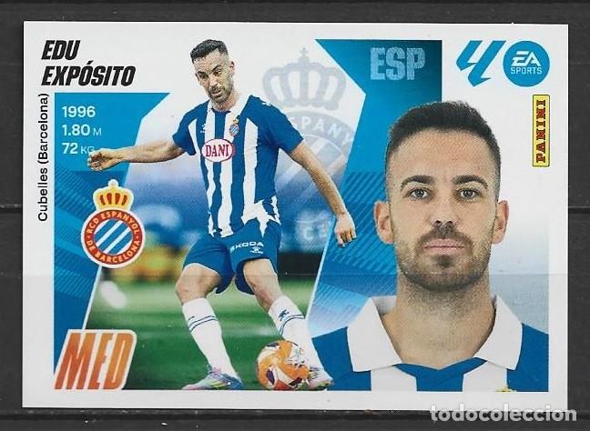 Cromos de F&uacute;tbol: Liga este 25/26 - Edu Exp&oacute;sito - N&ordm; 14 - RCD Espa&ntilde;ol