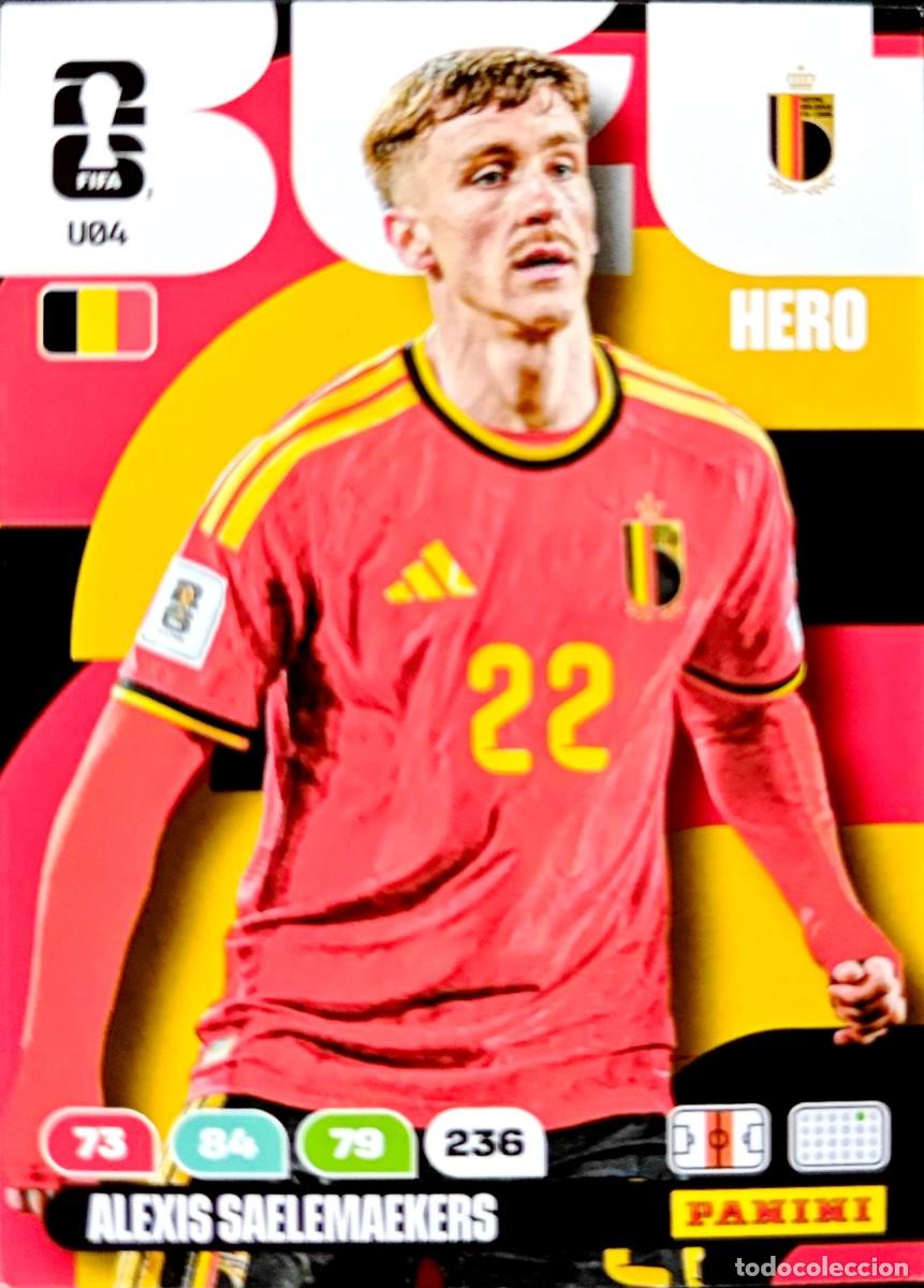 Cromos de Futebol: U04 Alexis Saelemaekers - Belgica - UPGRADE UPDATE - PANINI Adrenalyn FIFA World Cup 2026