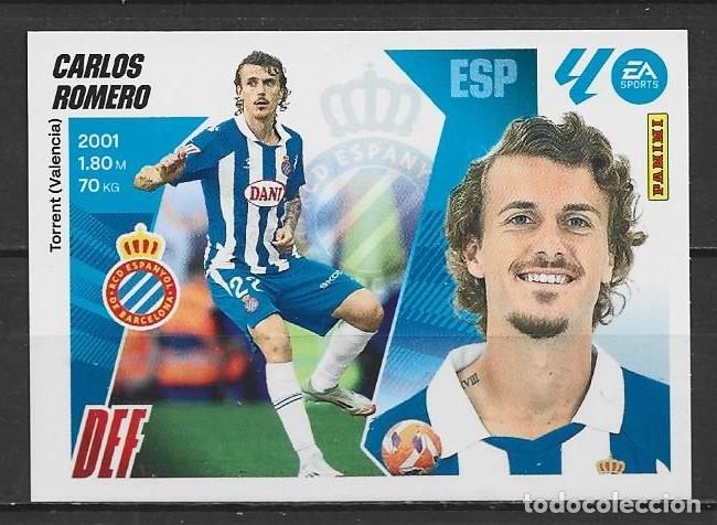 Cromos de F&uacute;tbol: Liga este 25/26 - Carlos Romero - N&ordm; 9 - RCD Espa&ntilde;ol
