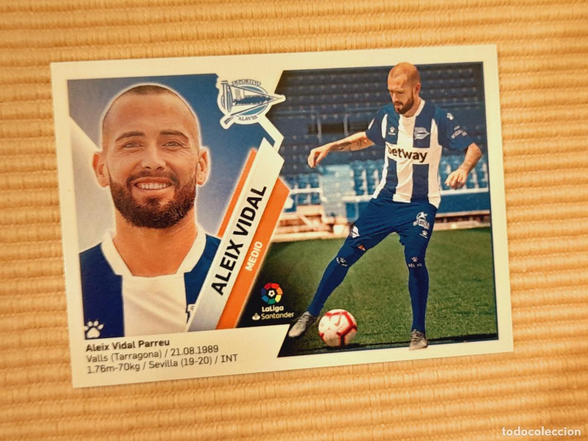 Cromos de F&uacute;tbol: CROMO 38 ALEIX VIDAL (ULTIMOS FICHAJES) DEPORTIVO ALAV&Eacute;S LIGA 19-20 2019 2020 &Aacute;LBUM ESTE