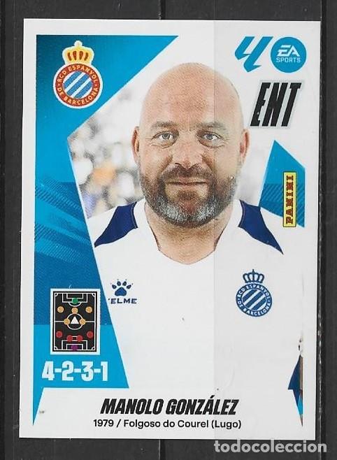 Cartes &agrave; collectionner de Football: Liga este 25/26 - Manolo Gonz&aacute;lez - N&ordm; 2 - RCD Espa&ntilde;ol