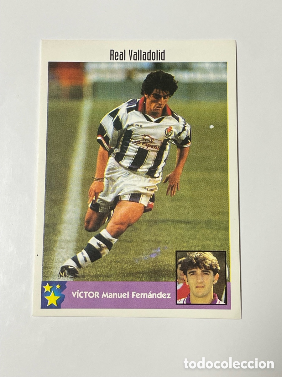 Cromos de Futebol: V&iacute;ctor Valladolid Panini Los mejores equipos de Europa 1997/98 #264