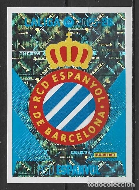Cromos de Futebol: Liga este 25/26 - Escudo - N&ordm; 1 - RCD Espa&ntilde;ol ( Logo )