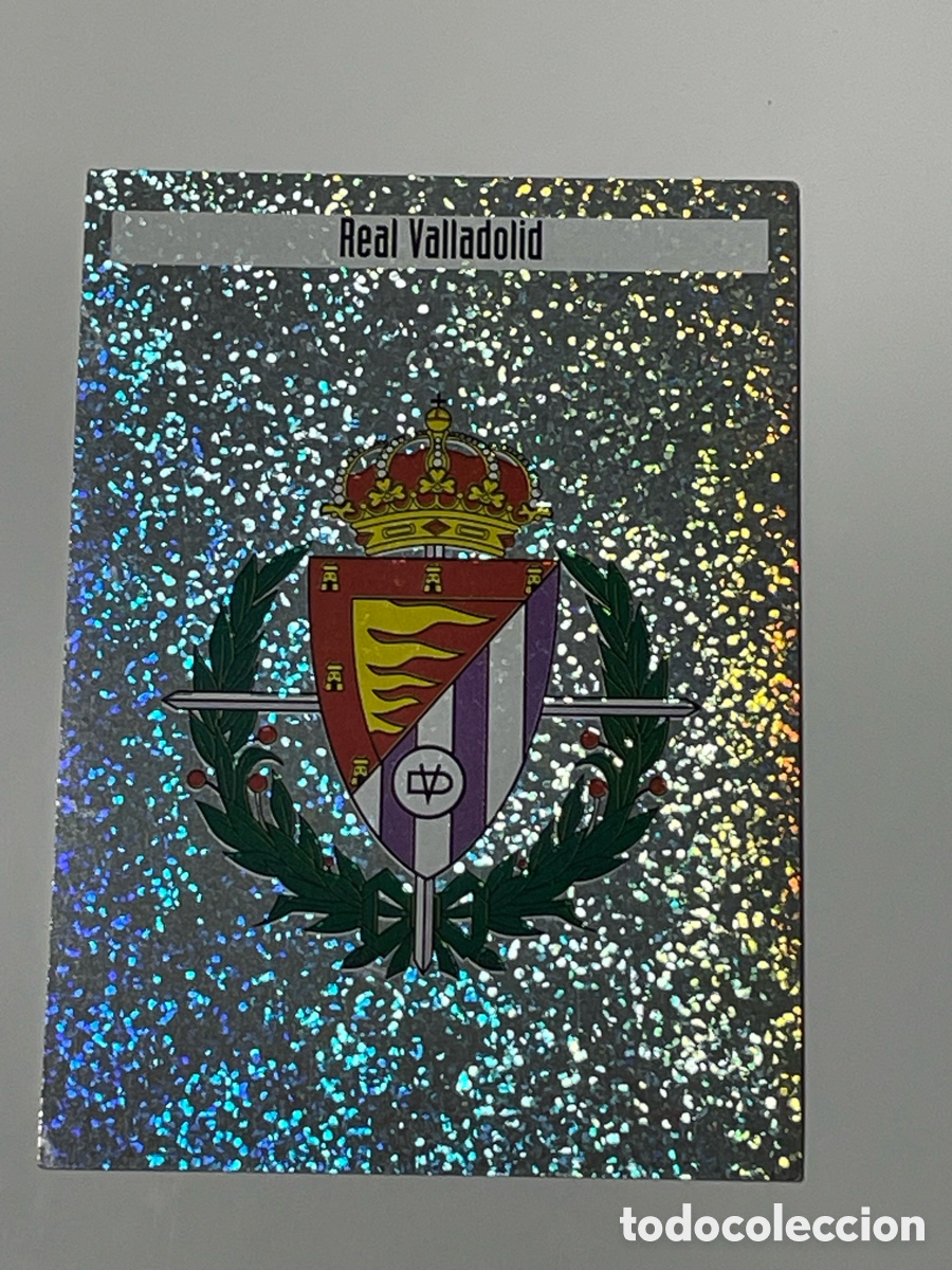 Cromos de Futebol: Escudo Valladolid Panini Los mejores equipos de Europa 1997/98 #V